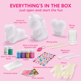 Klever Kits Glow in The Dark Unicorn Pouring Kit- Art and Crafts for Kids Aged 6+ Art Supply Toy, Kids Painting Kit, Unicorn Toy Birthday Gifts for Girls Klever Kits