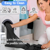 Blackout Roller Window Shades, Cordless Roller Shades, No Tools No Drill Pull Down Room Darkening Window Shades, Blackout Blinds for Bedroom Windows Home and Office(36''W x 72''H, Black) SAUIRS