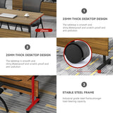 Folding Conference Table,Seminar Meeting Table,Flip Top Mobile Training Table with Silent Wheels,Rolling Conference Room Tables for Office,Classroom,Conference Room (4Pack 70.8 * 21.6 * 29.5) MSFDC