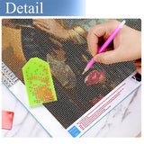 JFYHAB Jesus Diamond Painting Kit, Full Drill 5D Pray Virgin Mary Diamond Dots Arts Crafts Set Religious Belief Diamond Painting with Gem for Adult Beginner Virgin Mary Room Decor 12X16 inch JFYHAB