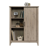 Sauder® Summit Station 52" H Bookcase with Sliding Door, Laurel Oak Sauder