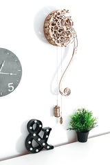 WOODEN.CITY Pendulum Kinetic Wood Sculpture Wall - 3D Wooden Puzzle for Adults - Wooden Kinetic Sculpture – 3D Wood Puzzles for Adults - Wooden WOODEN.CITY