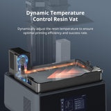 ANYCUBIC 14K Resin 3D Printer Photon Mono M7 Pro with COB LighTurbo 3.0, 170mm/h Ultra High Speed& 10.1'' Mono LCD, Heating Temperature Control, Printing Size of 8.78''x4.95''x9.05'' ANYCUBIC