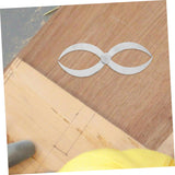 Ciieeo Thickness Gauge Wood Turning Tools for Lathe Measuring Calipers Tools Calipers Measuring Outside Calipers Woodworking Measuring Tools Silver Stainless Steel Ciieeo