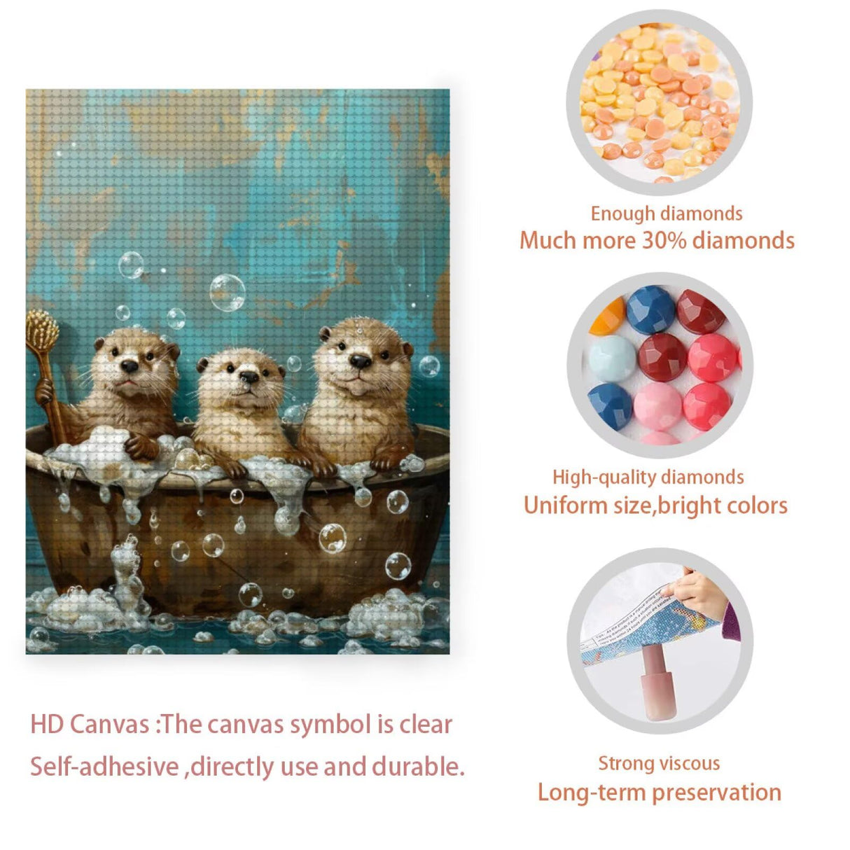 TURGF Dream Catcher 5D Diamond Painting Kit for Adult Beginners, 8x12 inch - DIY Fantasy Diamond Painting for Home Living Room Wall Art Decor and Holiday Gift TURGF