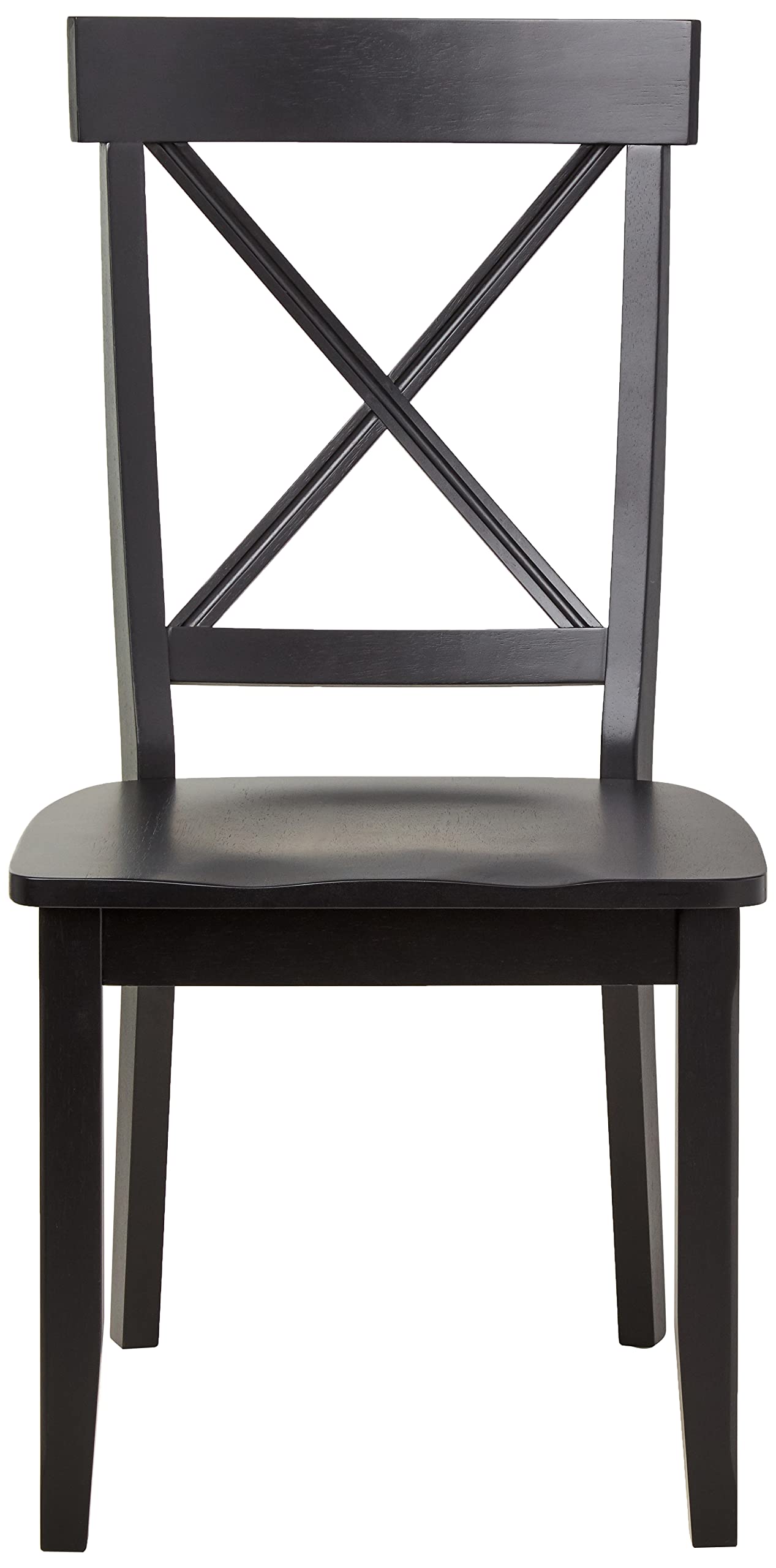 Homestyles Blair Black Dining Chairs, Set of 2 - WoodArtSupply