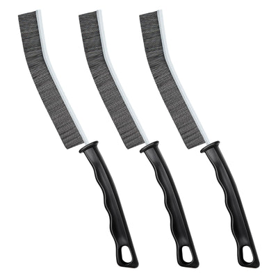 Crevice Cleaning Brush，Hard-Bristled Crevice Cleaning Brush，2024 New Multifunctional Gap Cleaning Brush Tool，Dead Corners Brushes for Bathroom Kitchen Tiles Window Door Slots，3pcs