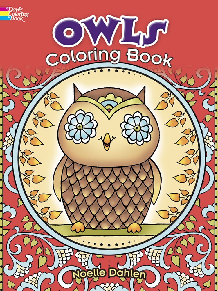 Owls Coloring Book (Dover Coloring Books) Dover Publications