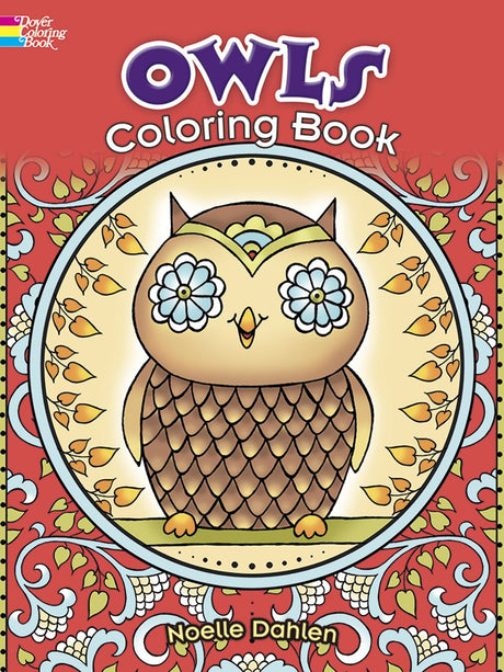 Owls Coloring Book (Dover Coloring Books) Dover Publications