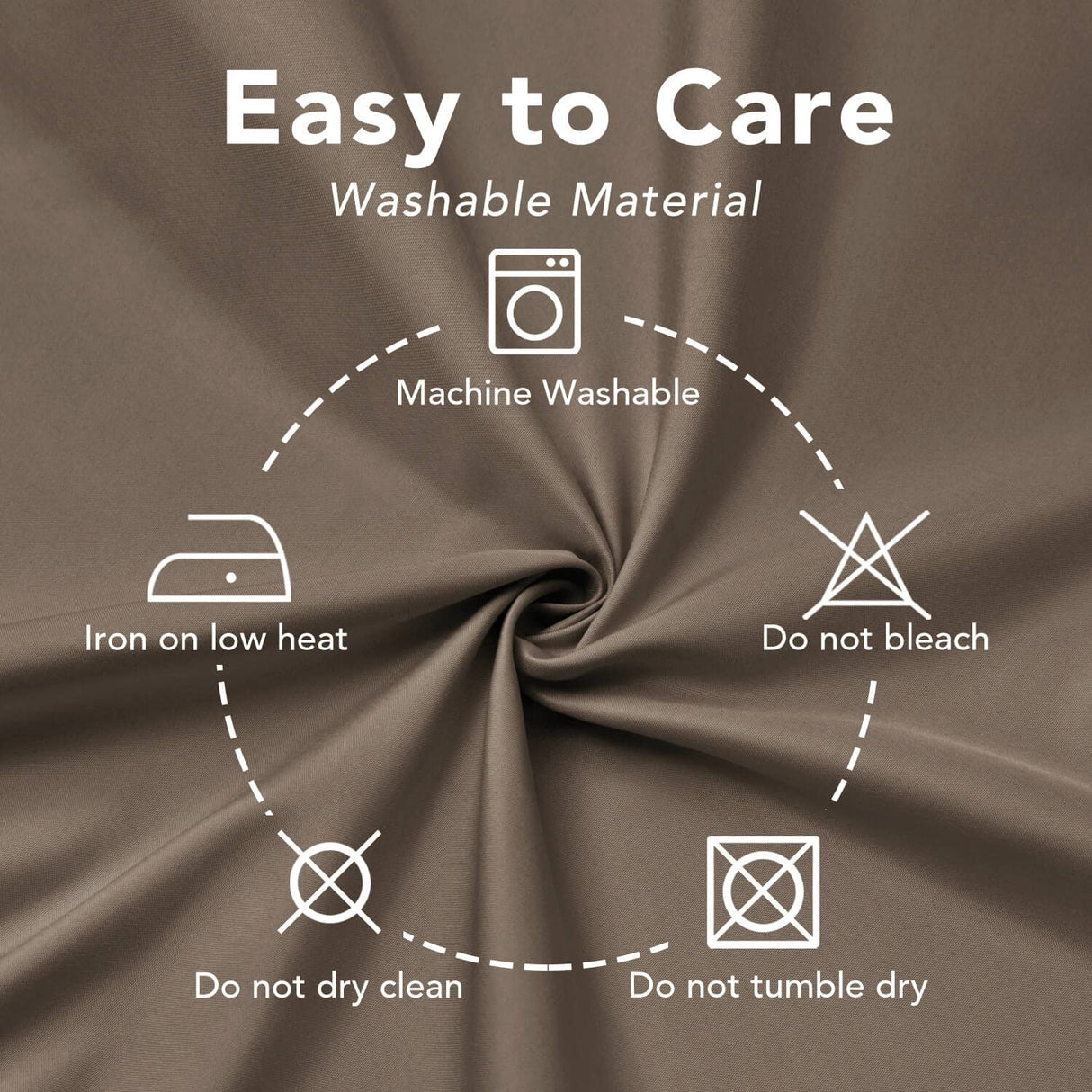 OutdoorLines Waterproof Indoor Outdoor Curtains for Patio-Privacy Sun Blocking Grommet Curtain Panel Weatherproof, UV Resistant Curtains for Gazebo, Porch, Pergola Khaki 100W x 84L Inch 1 Panel OutdoorLines