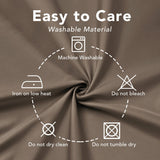 OutdoorLines Waterproof Indoor Outdoor Curtains for Patio-Privacy Sun Blocking Grommet Curtain Panel Weatherproof, UV Resistant Curtains for Gazebo, Porch, Pergola Khaki 100W x 84L Inch 1 Panel OutdoorLines