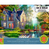 Ceaco - Gothic Fishing Lodge - 1000 Larger Sized Piece Jigsaw Puzzle Ceaco
