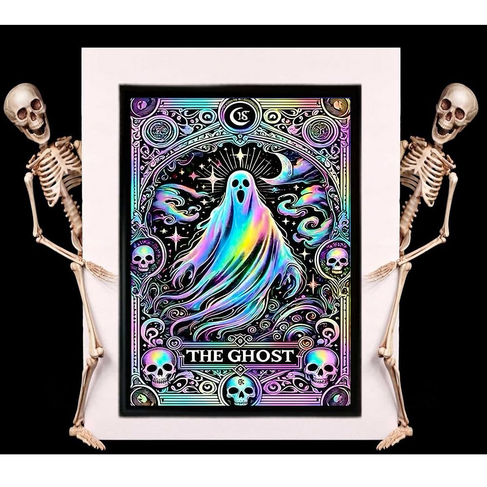 NEGEKFKX 6 Pack Halloween Diamond Art Kits for Adults Beginners,Horror Diamond Painting Kits for Adults,5D Full Drill DIY Diamond Dot Gem Art Kit Wall Home Decor Arts Craft 12x16 inch NEGEKFKX