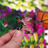 Springbok Stairway to Serenity 500 Piece Jigsaw Puzzle for Adults by Arist Alan Giana - Colorful Garden by The Ocean - Finished Size 23.5" x 18" Springbok