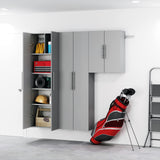 HangUps Upper Storage Cabinet, 24", Light Gray Prepac
