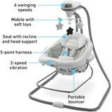 Graco DuetConnect LX Seat & Bouncer, Redmond Graco