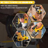 Ahomtikk 2Pack 6.5Ah Lithium-Ion Battery Replacement for Dewalt 18V XRP Battery DC9096 DC9098 DC9099 DE9096 DE9095 DW9096 DW9098 DW9095 DC9182 Dewalt 18V Batteries Ahomtikk