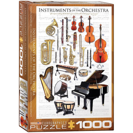 EuroGraphics Instruments of The Orchestra Puzzle (1000-Piece) (6000-1410) EuroGraphics