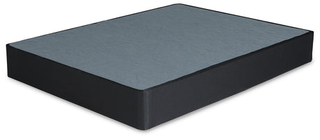 Signature Design by Ashley 10" Mattress Box Spring with Metal Foundation, Queen, Black Signature Design by Ashley