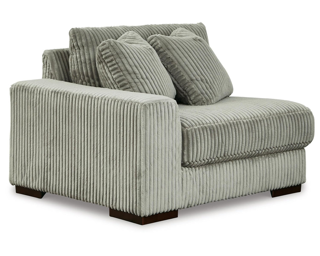 Signature Design by Ashley Lindyn Casual 3-Piece Sectional Sofa with Reversible Cushion, Gray Signature Design by Ashley