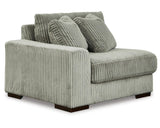 Signature Design by Ashley Lindyn Casual 3-Piece Sectional Sofa with Reversible Cushion, Gray Signature Design by Ashley