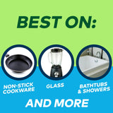 Scotch-Brite Non-Scratch Dishwand Kit, Includes 1 Dish Wand & 7 Dish Wand Sponge Refills, Best for Nonstick Pots and Pans, Keep Hands Out of the Mess, Dish Cleaning Wand, Dish Soap Wand, Dish Brush Scotch-Brite