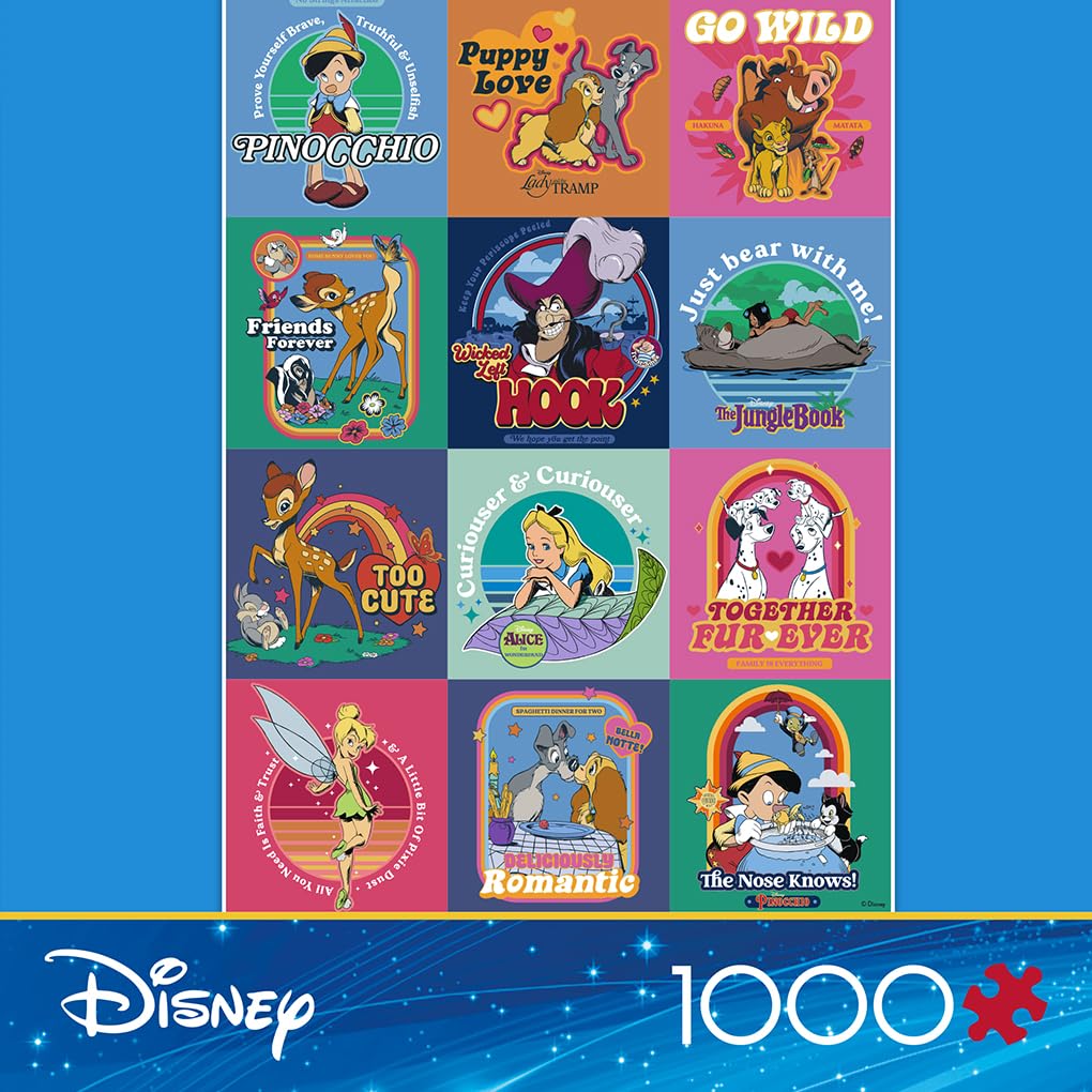 Ceaco - Disney - Storybook Squares - 1000 Piece Jigsaw Puzzle