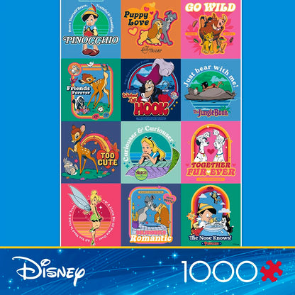 Ceaco - Disney - Storybook Squares - 1000 Piece Jigsaw Puzzle