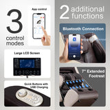 iBooMas Massage Chair, 2025 SL-Track Zero Gravity Shiatu Massage Chairs Full Body Recliner, APP, Touch Screen, Foot Rollers, Airbags, Bluetooth, Body Scan, Thai Stretch(Brown) iBooMas