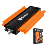 Saker Miter Saw Protractor&Saker Contour Gauge (5 Inch Lock) Profile Tool Saker