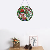 STGLCR DIY Diamond Painting Christmas Ornament for Adult Beginner Christmas Stocking Crystal Diamond Art Painting Special Shaped Rhinestone Hanging Window Pendants Home Office Decor Crafts 7.7IN STGLCR