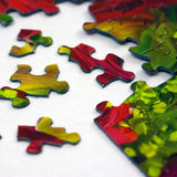 Springbok Spring Fever 500 Piece Jigsaw Puzzle for Adults - Colorful Butterfly and Flowers - Relaxing Puzzle with Unique Precision Fit Pieces - Finished Size 20" x 20" Springbok