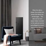 Biometric Gun Safe for Rifle, Shotguns, Pistols, Compact Long Gun Safe, Quick Access Fingerprint Gun Safe Firearm Case- Upgraded Biometric/Keypad/Key Access LANGGER V