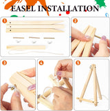 6 Pack Paint by Numbers Kits with Framed for Adults Beginners, Beach Paint by Number Kits on Canvas with Wooden Easel, DIY Acrylic Oil Painting Kits with Brushes for Home Wall Decor (8x12 inch) Mrnsiet