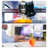 MECCANIXITY Set of 18 Rolls 3D Printer Filament 295 Ft 18 Colors PLA 1.75mm 3D Pen Filament Refills for 3D Printer MECCANIXITY