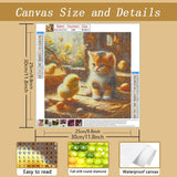 AMORARS Cat Diamond Art Kits for Adults, 5D Diamond Painting Kits for Beginners - DIY Full Diamond Dot Gem Art Paintings, Suitable Gifts, and Home Decoration Crafts, 12x12Inch AMORARS