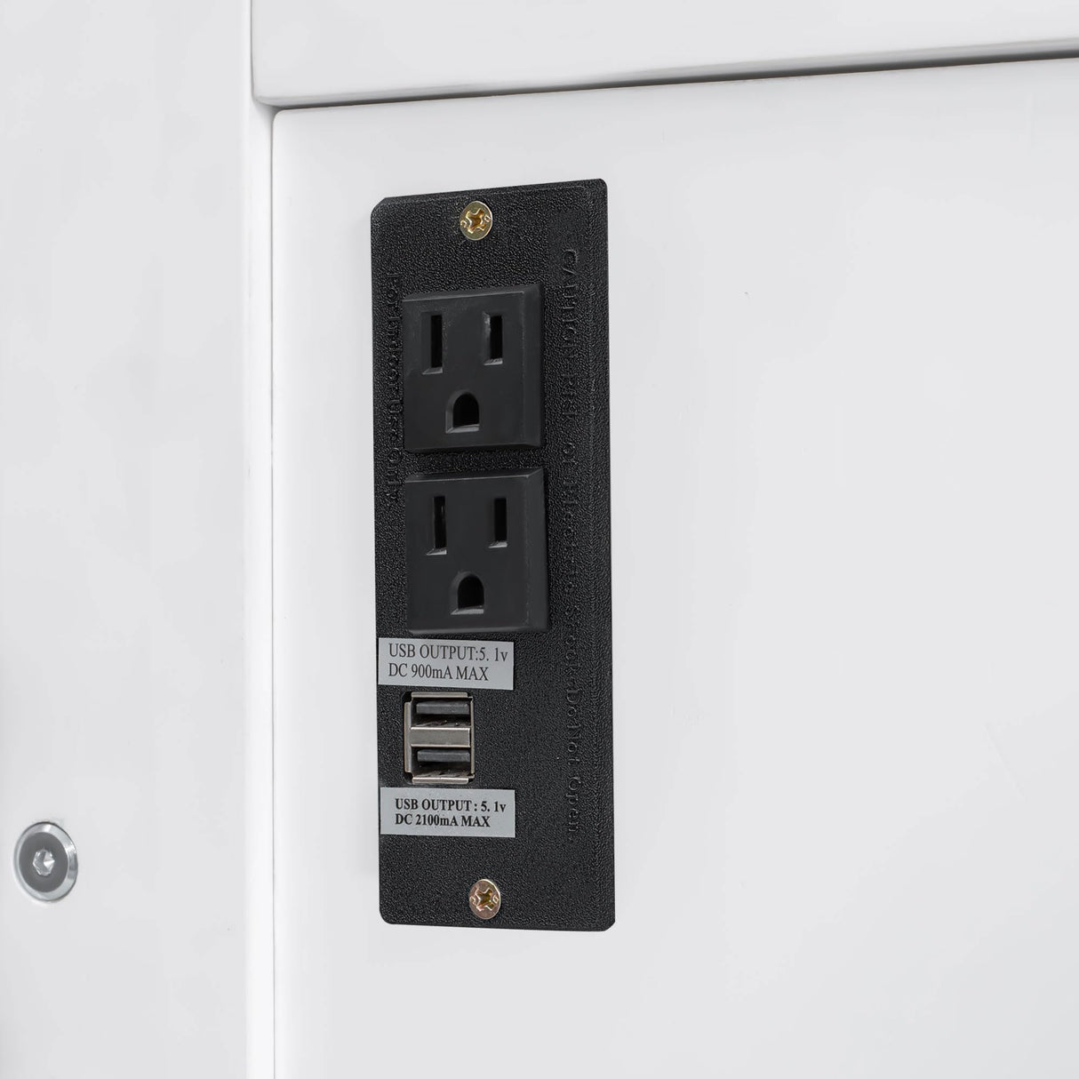 Ball & Cast Queen Size Murphy Bed with Desk,Hideaway Beds w/LED Lights and USB Charging Station,Wood Wall Cabinets Bedframe,Slat Support,Dual Piston Metal Folding Mechanism Designed,White Ball & Cast