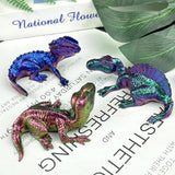 RESINWORLD Set of 6 Pieces 3D Dinosaur Silicone Molds, Dino Baby Resin Mold, Cute Animal Dinosaur Mold for Resin Plaster Clay Casting ResinWorld