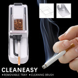 Cigarette Rolling Machine (silver) Electric Automatic Injector Tobacco Roller Maker Portable Generic