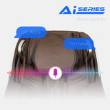 Osaki Titan Quantum Black Massage Chair with 3D SL-Track Rollers, 3 Step Zero Gravity, Full Body Airbag Massage, Intelligent Voice Control, Back & Calf Heat and Foot Roller Massage Osaki