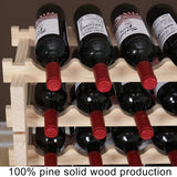 fdjamy Wine Rack Cabinet Wooden Freestanding for Floor Stackable Storage Wine Bottle Holder (80 Bottles) (JJ) fdjamy
