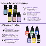 Soap Making Kit for Beginners | 4.5LBS Melt & Pour Soap Base - Shea Butter, Clear Glycerin & Goat Milk, All-in-one Soap Kit w/Molds Fragrances Colors Soap Making Tools & Supplies for Adults (Premium) BeadHub