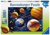 Ravensburger Space 100-Piece Jigsaw Puzzle for Kids - Unique, Pieces | Engaging Space-Themed Artwork | Enhances Concentration and Creativity | Ideal Gift for Birthdays and Holidays Ravensburger
