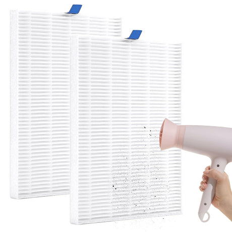 Nail Dust Collector Filter – 2PCS Replacement Nail Dust Vacuum Reusable Filter, for SHTALHST Nail Dust Collector Cleaner Manicure Tools, Easy to Clean, Nail Salon Home Use SHTALHST