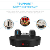 Remote Control Motorized Rotating Display Stand, 300 Lbs Load, 360 Degree, Mute Automatic Rotating Platform for Photography Products, Live Video Show, Angle Speed, Wired, Rotating Stand for Display Bosgladek