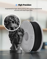 Inslogic ASA Filament 1.75mm, UV & Weather Resistant 3D Printer Filament, High-Strength & Heat-Resistant, Smooth Printing with Low Warping, Ideal for Outdoor Use, 1kg (2.2lbs) Spool, White Inslogic
