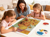 NIHO-JIUMA Diamond Painting Kits Van Gogh Sunflower, DIY 5D Full Drill Diamond Art Gift for Adult/Teen, Home Decoration (12x16 Inches/30x40cm) NIHO-JIUMA