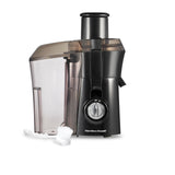 Hamilton Beach Juicer Machine, Big Mouth Large 3” Feed Chute for Whole Fruits and Vegetables, Easy to Clean, Centrifugal Extractor, BPA Free, 800W Motor, Black Hamilton Beach