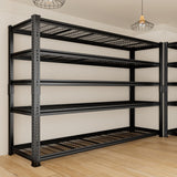 Storage Shelves, Garage Shelving Heavy Duty 3300 LBS Capacity, 60"L x 24"W x 78"H Adjustable Metal Shelving Organizer Wire Rack, 5 Tier Utility Shelf Unit for Pantry Closet Warehouse Organization MODCART