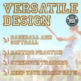 Genuine Solid Beech Wood Baseball Bat - 27 Inch 23 Oz - Tball Bat, Self Defense, Weight Training, and Pickup Games - Classic and TImeless Design - KOTIONOK (1) KOTIONOK